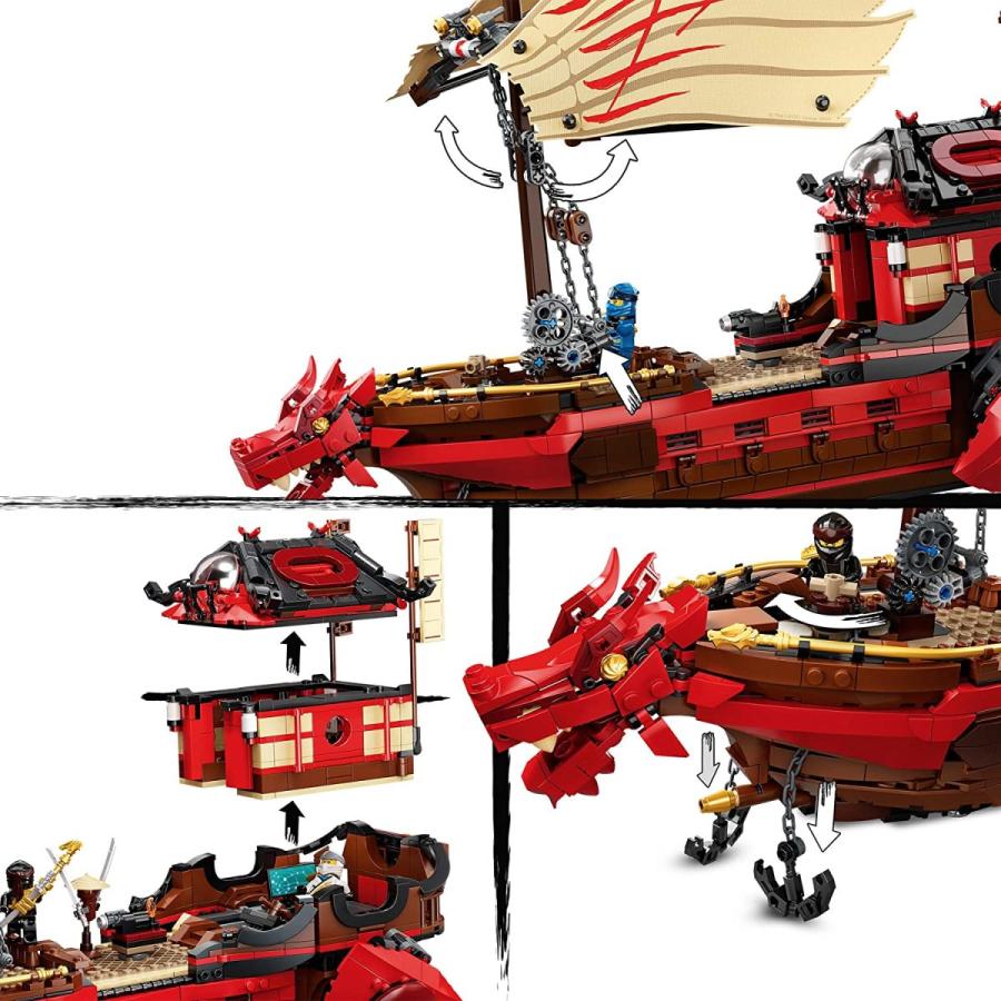 LEGO 71705 レゴ ニンジャゴー 空中戦艦 バウンティ号 :5702016616910:World Free Store - 通販
