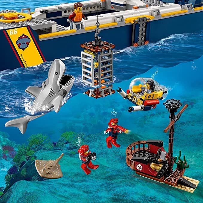 LEGO CITY 60266 レゴ シティ 海の探検隊 海底探査船 : World Free