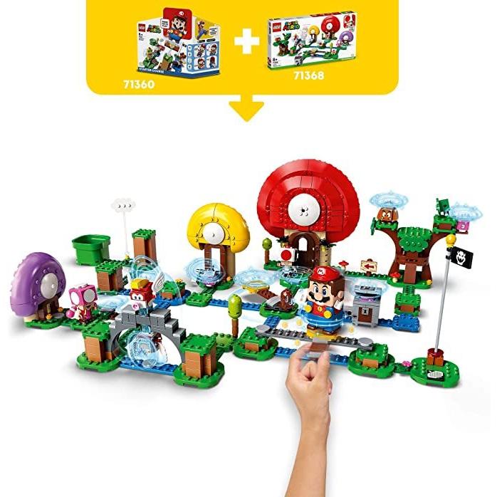 LEGO 71368 レゴ スーパーマリオ キノピオ と 宝さがし｜bakuyasuearth｜02