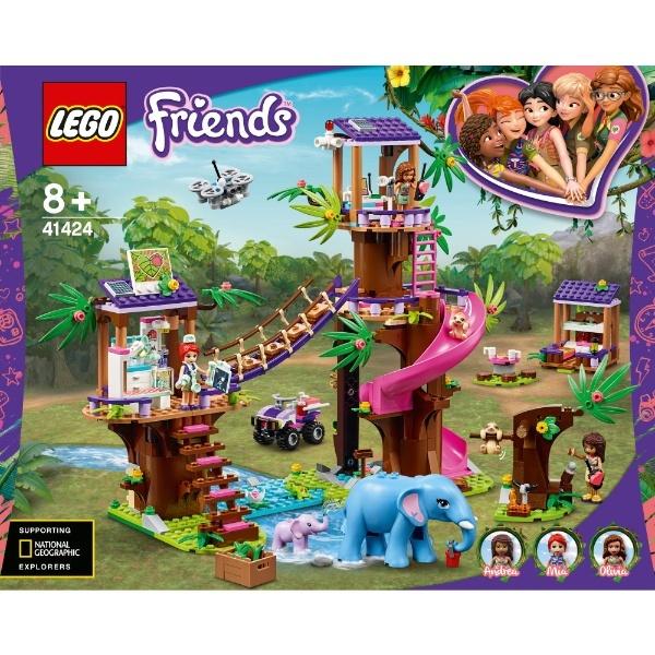 LEGO 41424 レゴ フレンズ フレンズのジャングルレスキュー基地