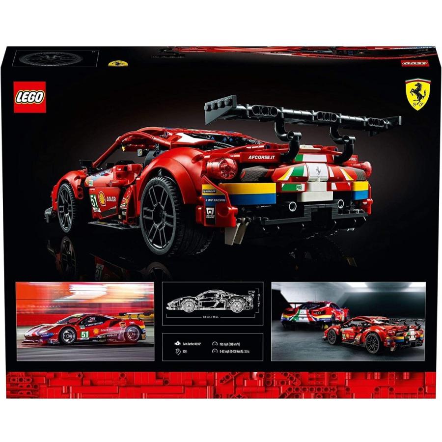 LEGO 42125 レゴ テクニック フェラーリ 488 GTE AF コルセ #51