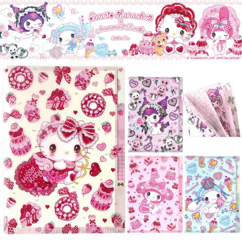 sanrio（サンリオ） サンリオキャラクターズ×飴ノ森ふみか A5クリア