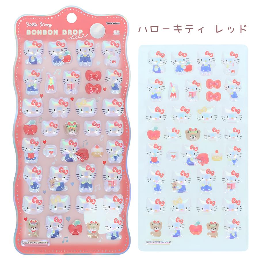 サンスター文具 サンリオキャラクターズ ボンボンドロップシール