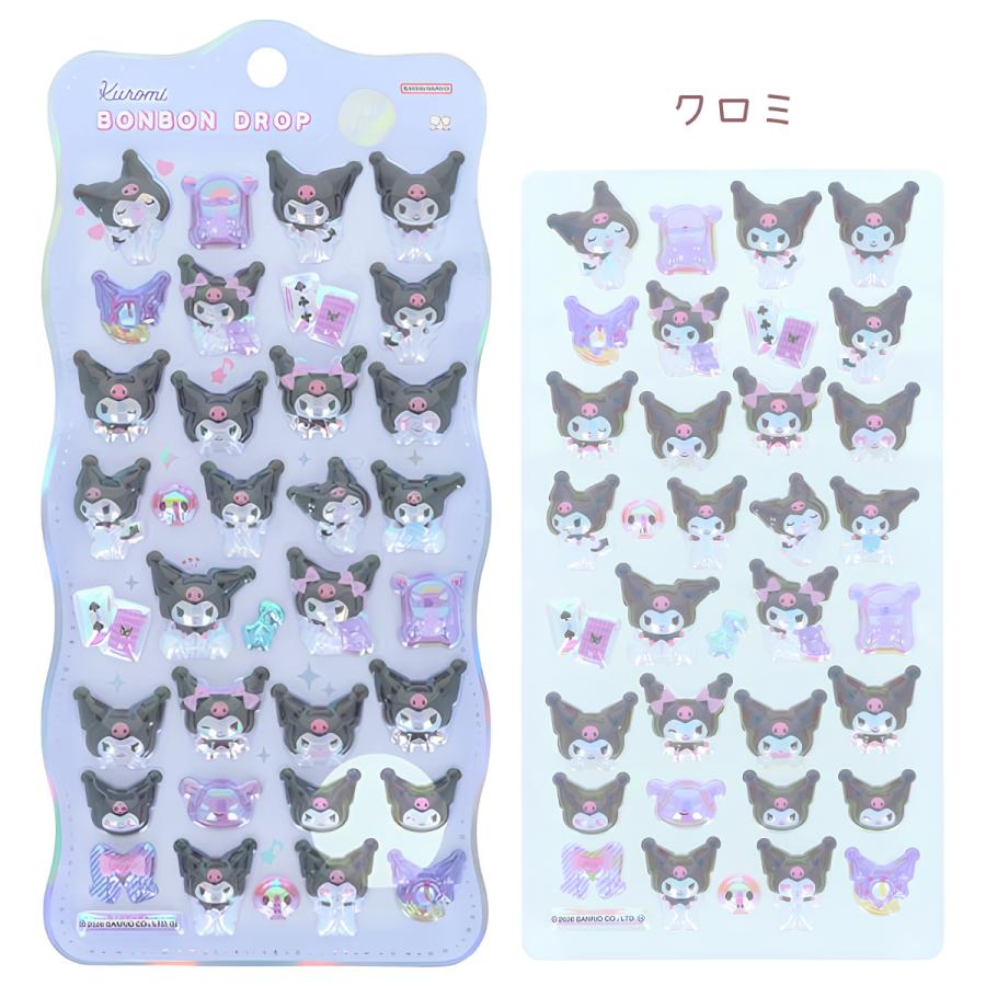 サンスター文具 サンリオキャラクターズ ボンボンドロップシール