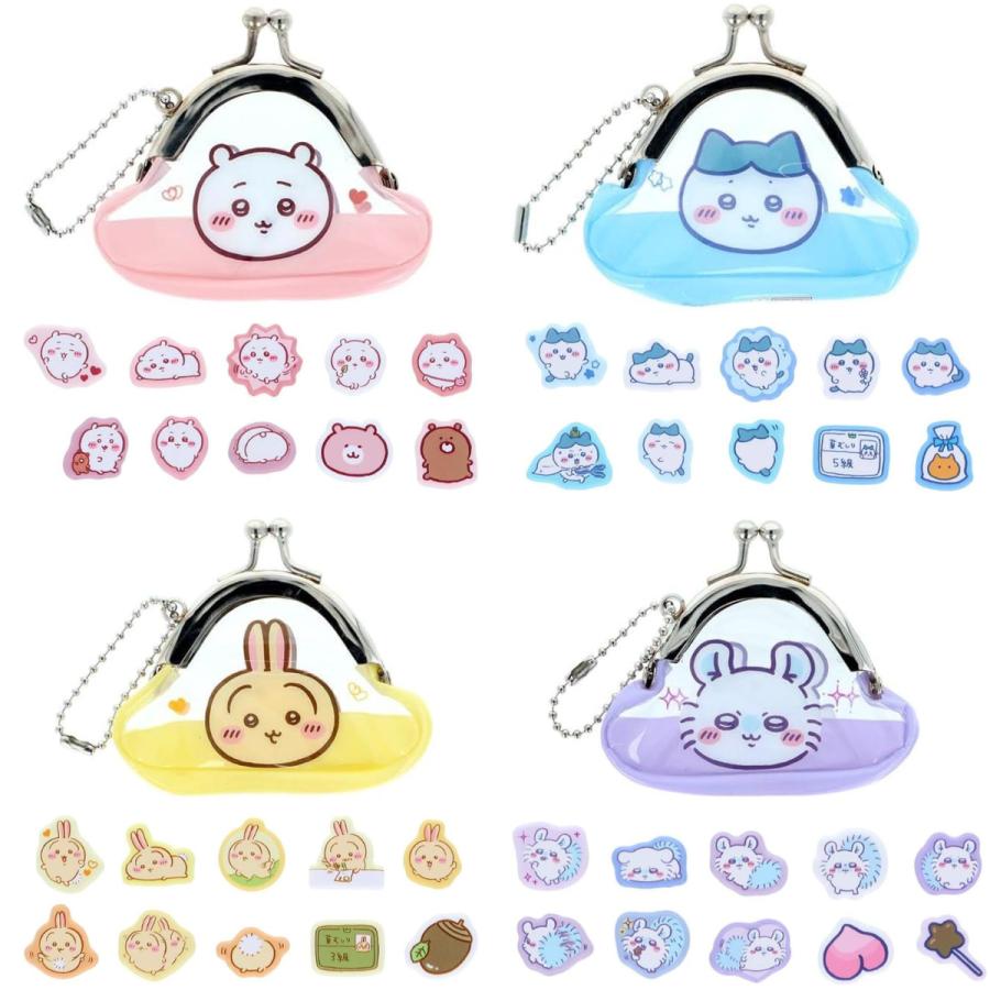 サンスター文具 ちいかわ プチパース付きフレークシール ポップデコ