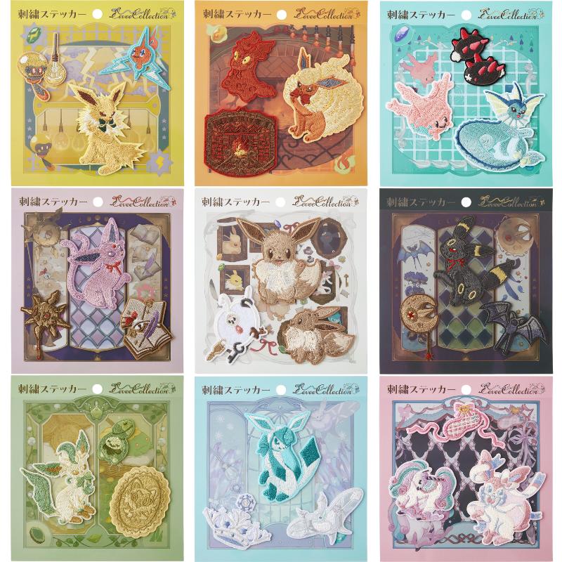 Pokemon（ポケモン） 刺繍ステッカー Eevee Collection イーブイ