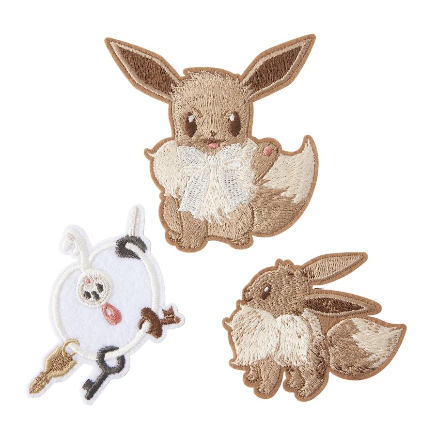 Pokemon（ポケモン） 刺繍ステッカー Eevee Collection イーブイ