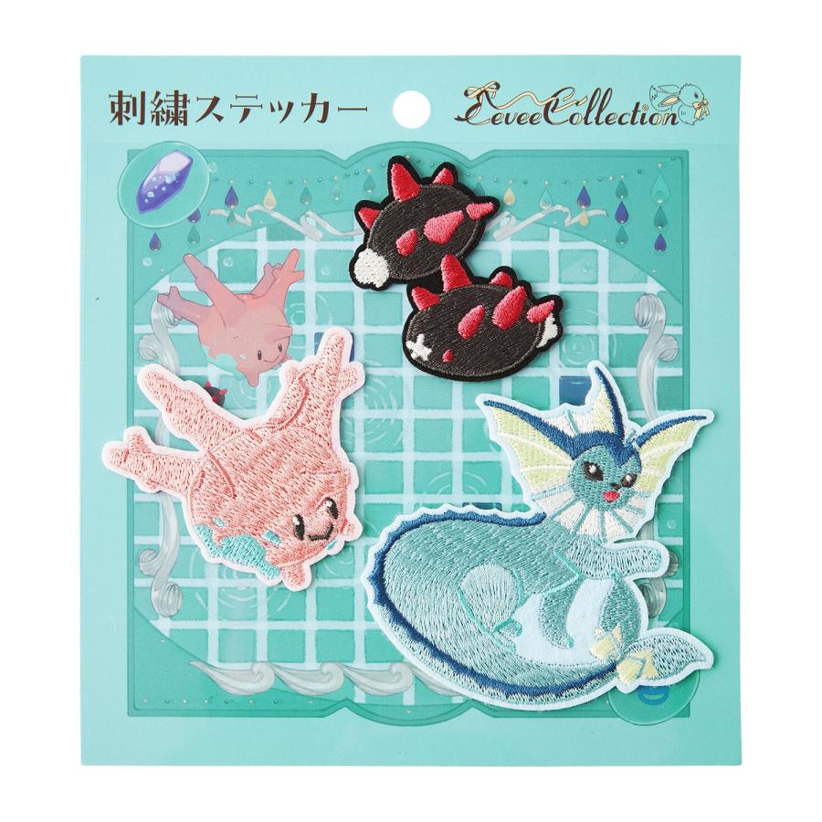 Pokemon（ポケモン） 刺繍ステッカー Eevee Collection イーブイ