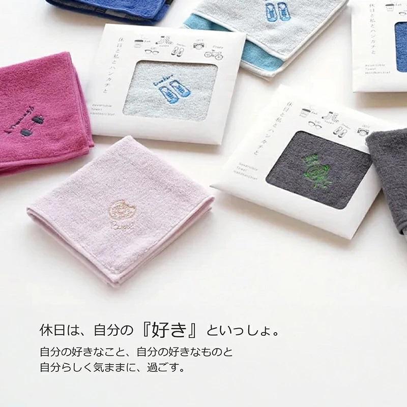 今治タオル クレシェンド 休日と私とハンカチと タオル ハンカチ