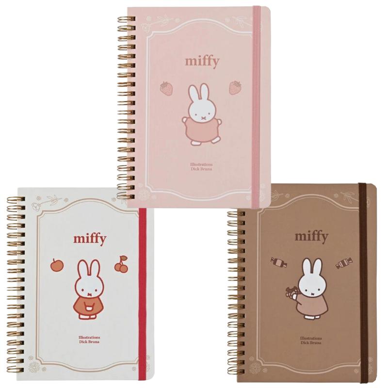 クツワ（KUTSUWA） miffy ミッフィー フローラ＆スイーツ バンド付きB6