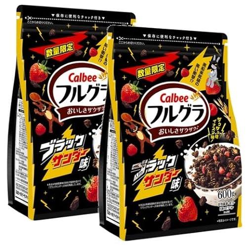 Calbee フルグラ ブラックサンダー-6個入り、2箱セット 合計12個 フルグラブラックサンダー味 ( 500g×12セット ) : 爽快ドラッグ - 通販