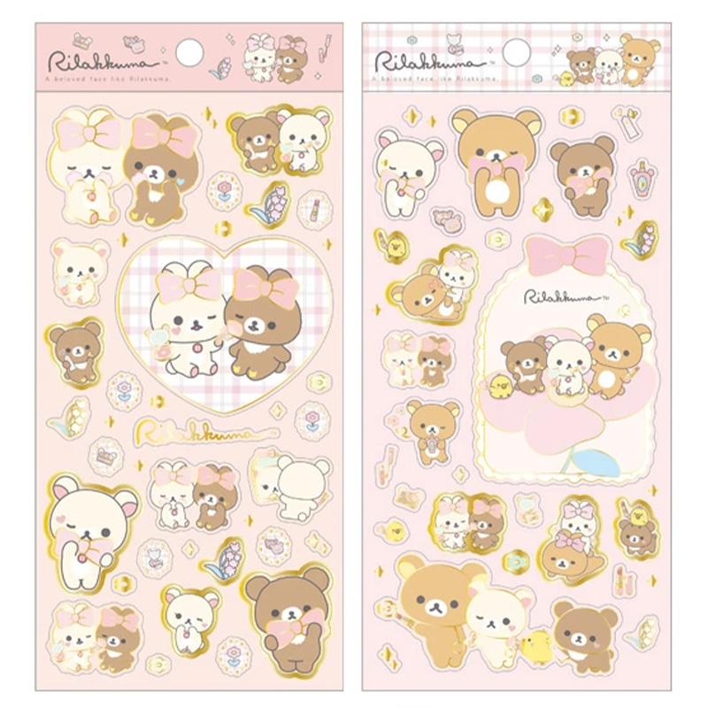 San-X（サンエックス） リラックマ Makeup Rilakkuma シール