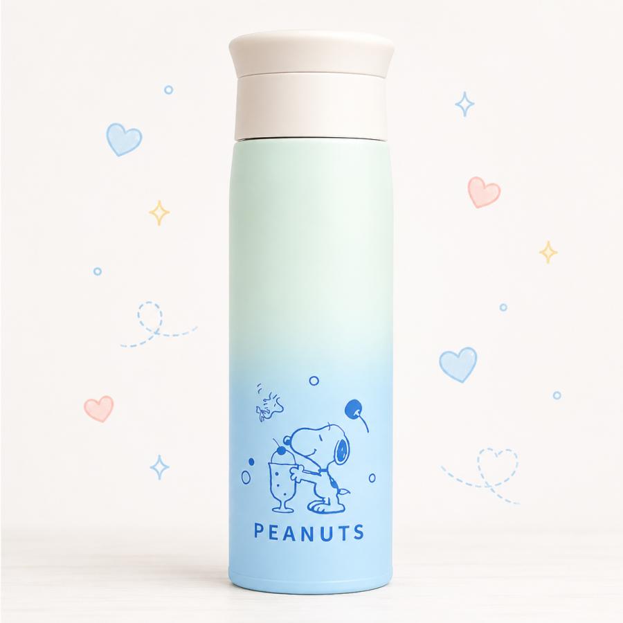 カミオジャパン スヌーピー ムーミン ステンレスボトル 500ml 真空断熱
