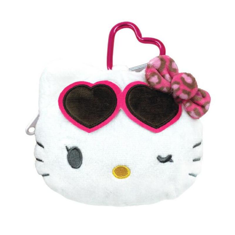 sanrio（サンリオ） ハローキティ カラビナ付きぬいぐるみファスナー