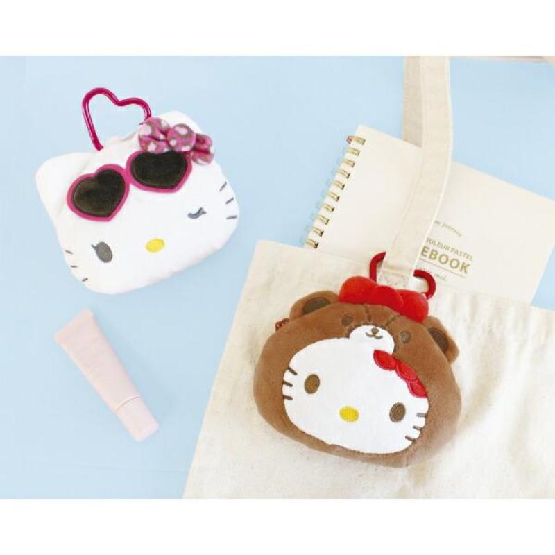 sanrio（サンリオ） ハローキティ カラビナ付きぬいぐるみファスナー