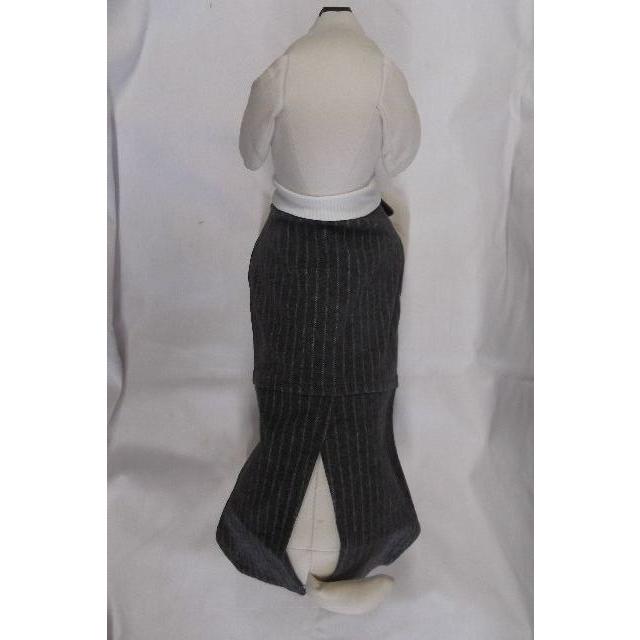 犬の洋服 S・M・L・XL・XXLサイズ タキシード チャコールグレー色