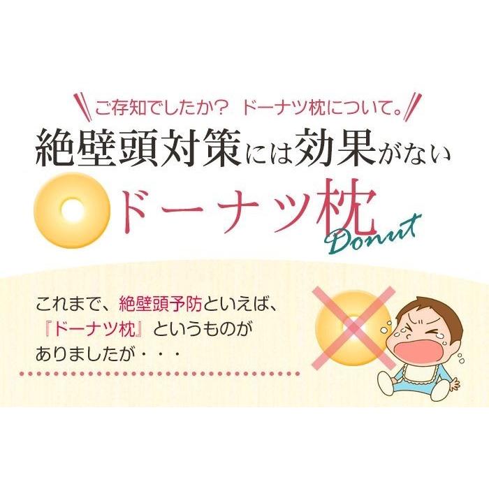 絶壁 枕 向き癖 赤ちゃん 絶壁防止 ドーナツ枕 向き癖防止枕 横向き 矯正 ベビー 新生児 天使のねむり カバー1枚 ヘルメット治療 向き癖防止 頭の形 まくら A0002 バランスボディ研究所 通販 Yahoo ショッピング