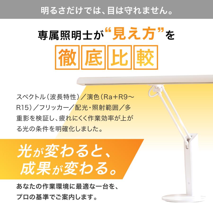 ヒーリングライト研究所 デスクライト 照明士推奨 卓上ライト