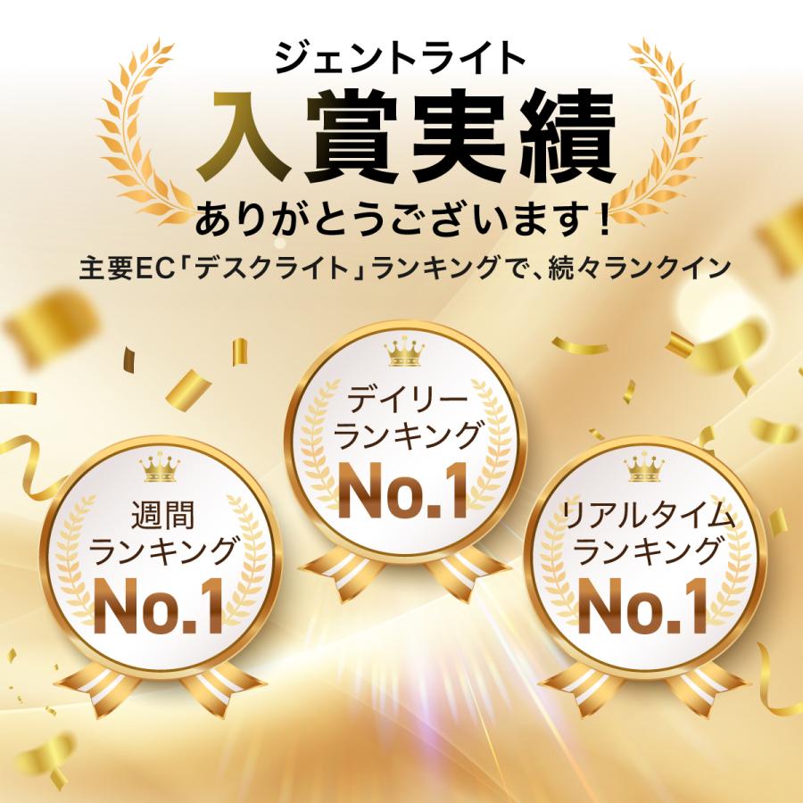 ヒーリングライト研究所 デスクライト 照明士推奨 卓上ライト ジェント