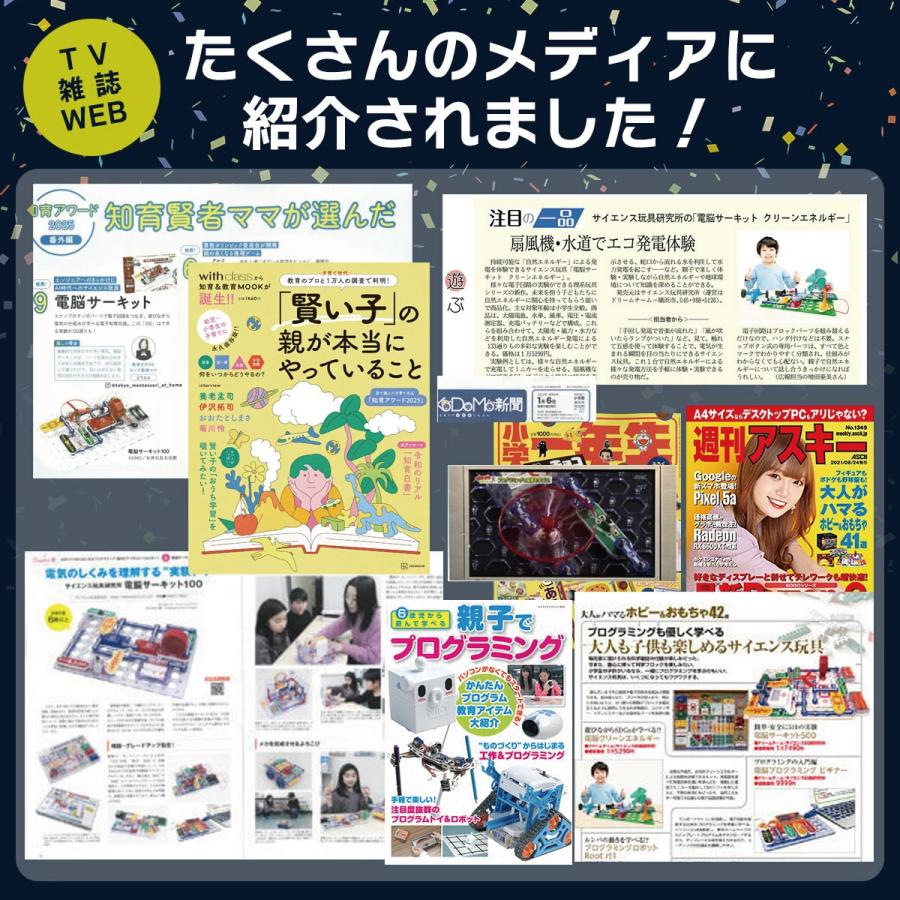 サイエンス玩具研究所 電脳サーキット メカニック ロボット工作キット