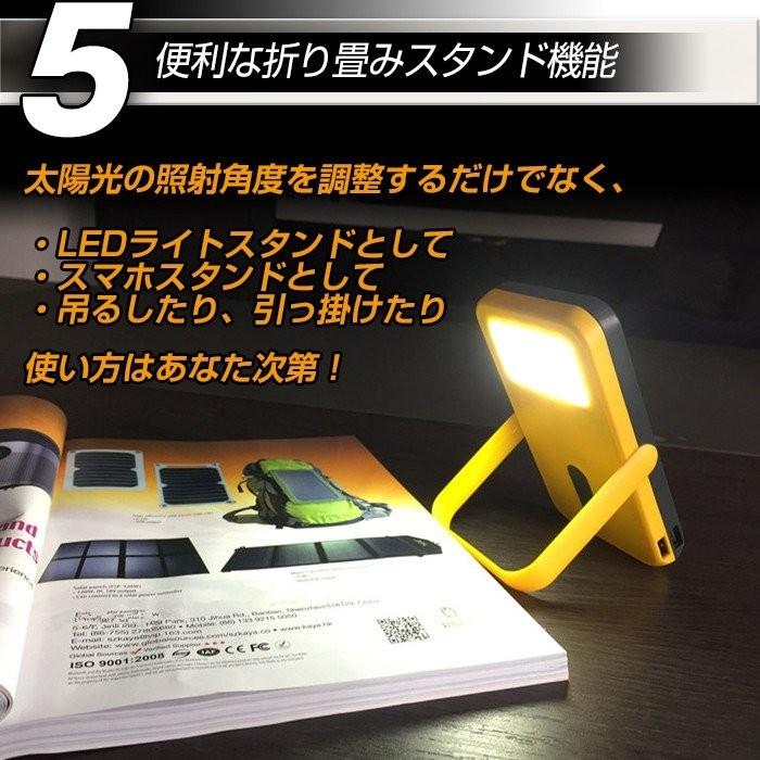 モバイルバッテリー ソーラー充電器 太陽光発電 蓄電 充電 スマホ 防災用 どこでもエナジーWAKAWAKA モバイル充電器 防災 セット グッズ｜balabody｜10