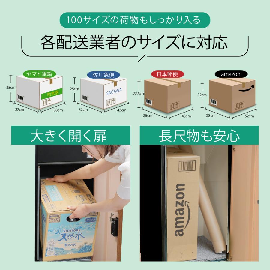 ルスネコボックス 宅配ボックス 補助金 戸建 防水 複数投函 一体型