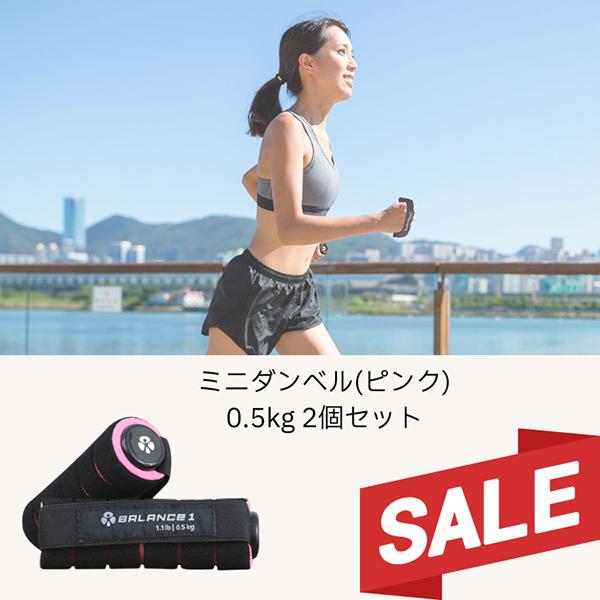 ミニ ダンベル セット バランスワン 軽量 ハンド リスト ウエイト 0.5