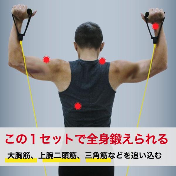 バランスワン Balance1 トレーニング ゴム チューブ 強度別 3本セット 収納ポーチ付 体幹トレーニング TPR 自宅で筋トレ |  | 02