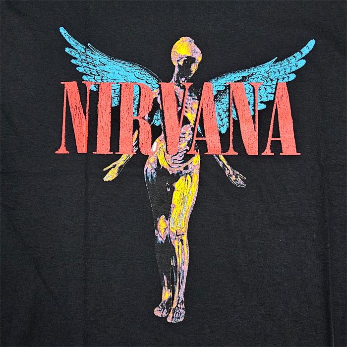 ROCK OFF ニルヴァーナ Tシャツ バンドTシャツ ロックT プリントT
