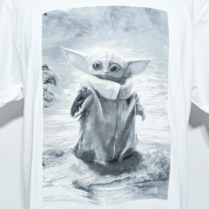 MT【非売品】【激レア】　マンダロリアングローグー　Tシャツ ROCK OFF STAR WARS マンダロリアン グローグー Tシャツ メンズ 半袖