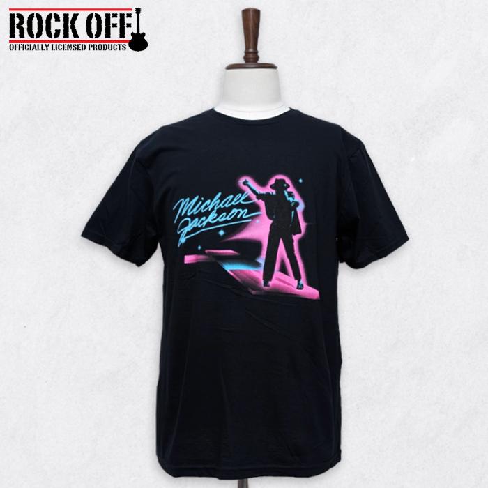 マイケルジャクソン Tシャツ ROCK OFF マイケルジャクソン Tシャツ メンズ 半袖 公式ライセンス