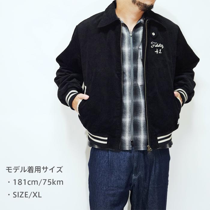 FIDELITY（フィデリティ） FIDELITY SKOOKUM スタジャン コーデュロイ