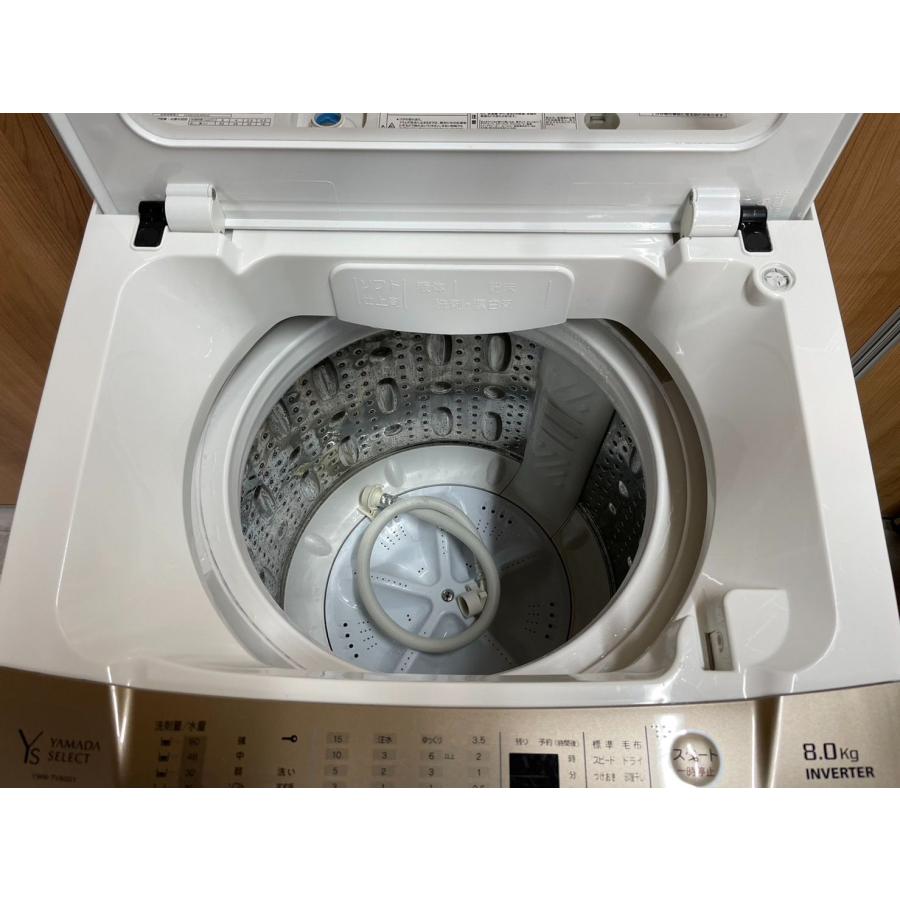 中古】YAMADASELECT ヤマダセレクト YWMTV80G1 ゴールド 全自動 中古】YAMADASELECT ヤマダセレクト YWMTV80G1 ゴールド 全自動