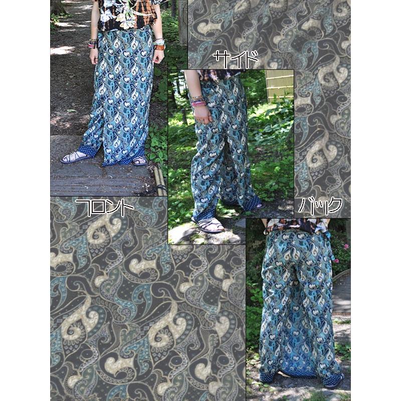 バティックラップパンツ パンツ パンツメンズ パンツレディース