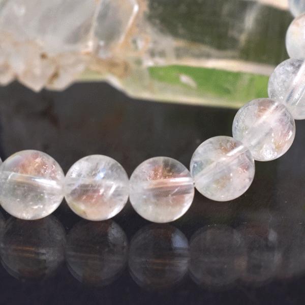 マダガスカル産レインボームーンストーン 7.9ミリ 内周約16センチ 7A