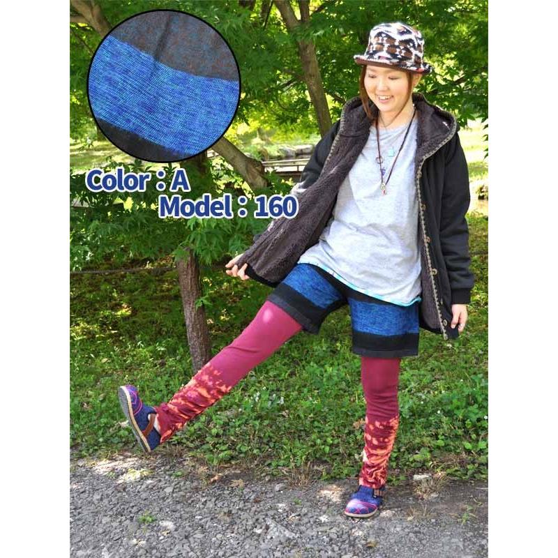 しましまカラフルハーフパンツ ハーフパンツ アジアンパンツ パンツ