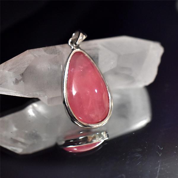 インカローズ　ペンダントトップ　高級品　希少　新品未使用 インカローズ ペンダントトップ 最高級 ロードクロサイト アルゼンチン