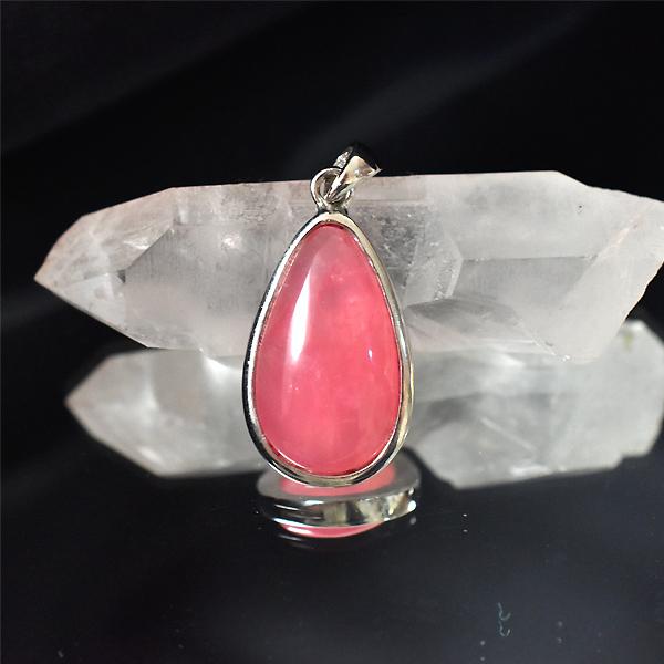 インカローズ　ペンダントトップ　高級品　希少　新品未使用 インカローズ ペンダントトップ 最高級 ロードクロサイト アルゼンチン