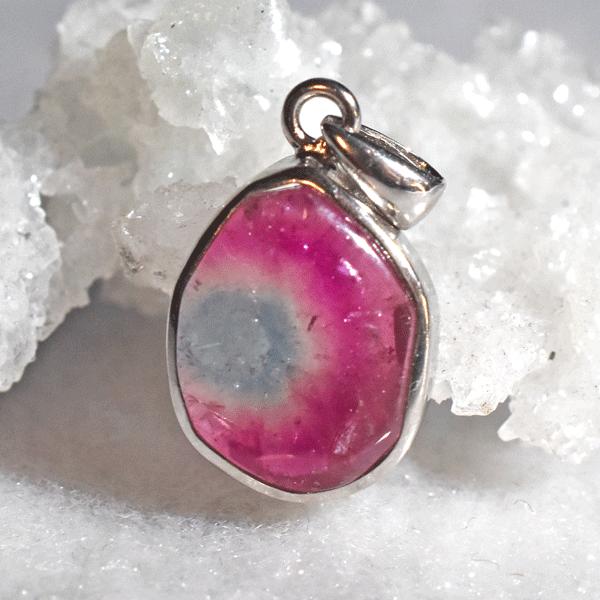 ウォーターメロントルマリン ペンダントトップ トルマリン 8A バイ