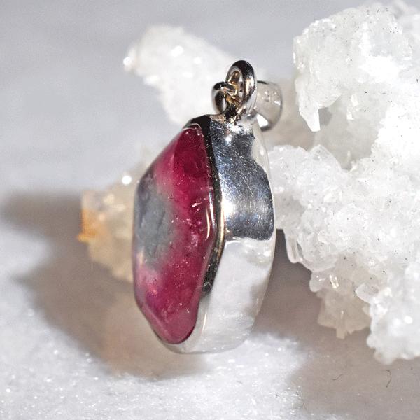 ウォーターメロントルマリン ペンダントトップ トルマリン 8A バイ