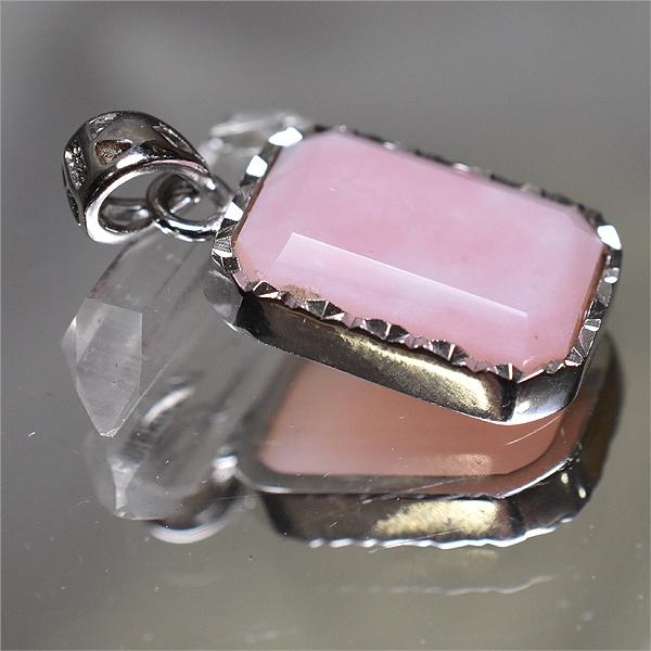 N638 / カスタムボールペン 猫ちゃんビーズ 天然石 ピンクオパール N638 ⁄ カスタムボールペン 猫ちゃんビーズ 天然石 ピンクオパール