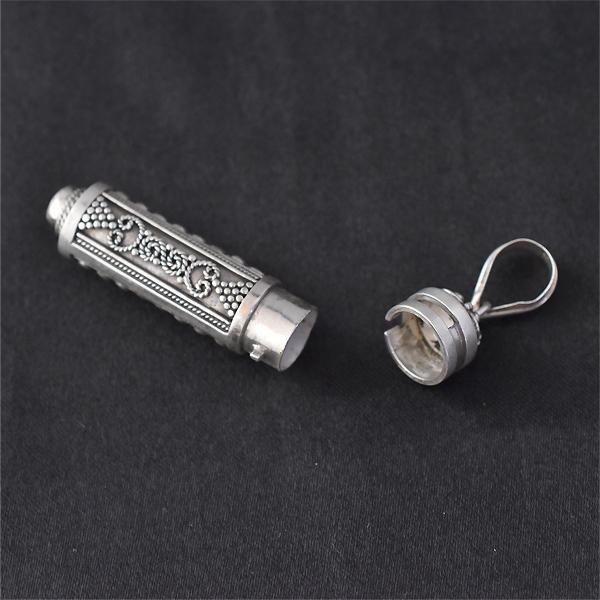 sterling Antique シルバーピルケース Box Pill Silver Sterling silver engraving with Personalized - box pill アンティーク雑貨