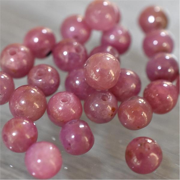 ルビー５ミリ 1粒売り ハンドメイド 天然石 パワーストーン バリブラン |  | 02