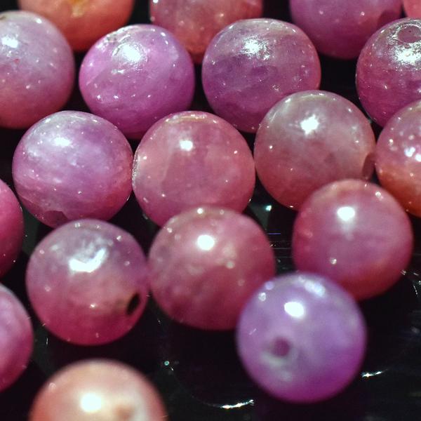 ルビー 6ミリ 1粒売り ハンドメイド ばら売り ruby 天然石 パワーストーン バリブラン |  | 01