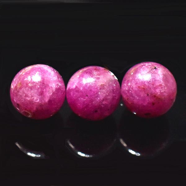 ルビー 8ミリ 1粒売り ハンドメイド ばら売り ruby 天然石 パワーストーン バリブラン |  | 02
