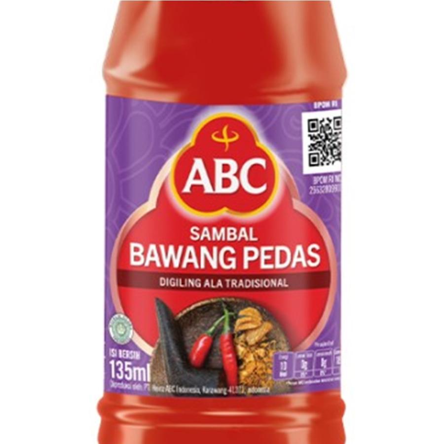 Tora専用 インドネシア チリ ULEG サンバル 840袋 (84セット) ABC エービーシー SAMBAL サンバル チリソース ボトルタイプ 130ml