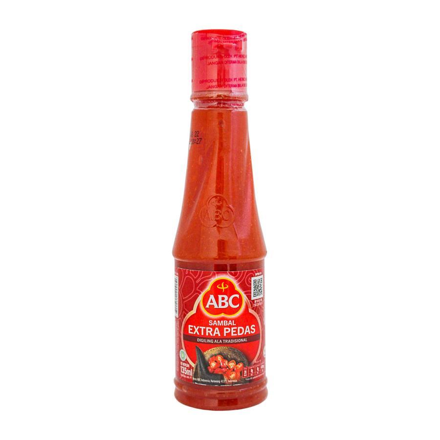 ABC エービーシー　SAMBAL サンバル　チリソース　ボトルタイプ　135ml　選べる5個セット　インドネシア料理でお馴染みの辛味スパイス調味料　海外直送品｜balifesta｜04