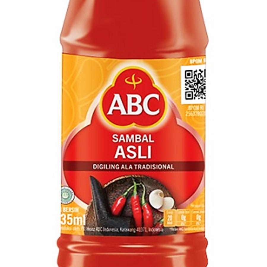 ABC エービーシー SAMBAL サンバル チリソース ボトルタイプ 130ml × 5