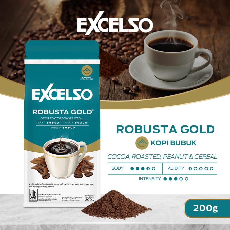 EXCELSO エクセルソ インドネシアコーヒー Robusta Gold ロブスタ
