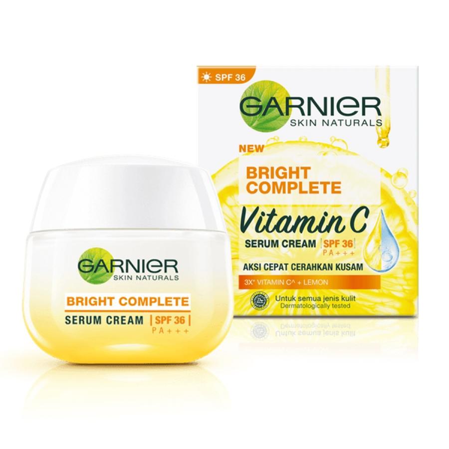 ガルニエ Bright Completeシリーズ ビタミンC セラムクリーム SPF36 PA